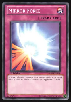 Mirror Force - SDMA-EN030 - Common - 1st Edition Yugioh - Image 1
