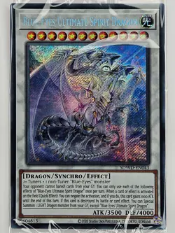 Yu Gi Oh - SDWD-EN043 Blue-Eyes Ultimate Spirit Dragon - Secret Rare Sealed - Image 1