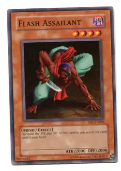 Yu-Gi-Oh! Flash Assailant Common englisch DB1-EN048 Blitzangreifer - Image 1