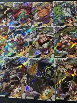 One Piece Set of 18 Collectible Character Anime SR Cards CCG Luffy Sanji Shanks - Image 3