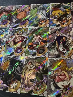 One Piece Set of 18 Collectible Character Anime SR Cards CCG Luffy Sanji Shanks - Image 4