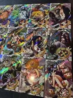 One Piece Set of 18 Collectible Character Anime SR Cards CCG Luffy Sanji Shanks - Image 5