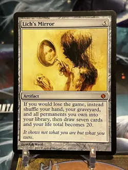 MTG | Lich's Mirror NF LP - Image 1