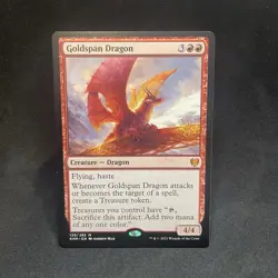 Goldspan Dragon The List NM MTG - Image 1
