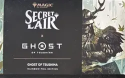 MTG Secret Lair SEALED Ghost of Tsushima Rainbow foil - Image 2