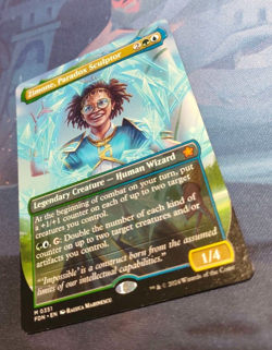 Zimone, Paradox Sculptor (Borderless) - Foundations - Mythic - NM (see pics) MTG - Image 3