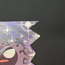 Pokemon Topps Gastly Die Cut EV04 of 12 Blue Logo - Image 3
