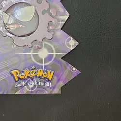 Pokemon Topps Gastly Die Cut EV04 of 12 Blue Logo - Image 4