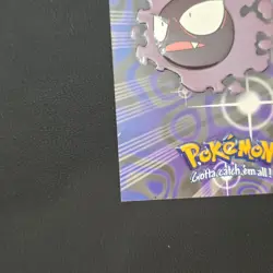 Pokemon Topps Gastly Die Cut EV04 of 12 Blue Logo - Image 5