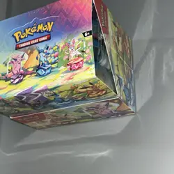 Pokemon TCG Scarlet & Violet-Prismatic Evolutions Mini Tin Display Box - IN HAND - Image 2