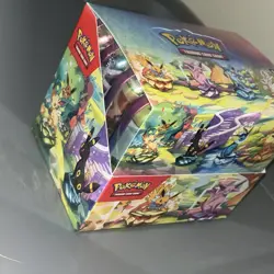 Pokemon TCG Scarlet & Violet-Prismatic Evolutions Mini Tin Display Box - IN HAND - Image 3