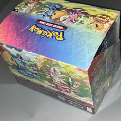 Pokemon TCG Scarlet & Violet-Prismatic Evolutions Mini Tin Display Box - IN HAND - Image 4
