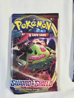 Pokemon TCG Sword and Shield Base Set Booster Pack Random Artwork NEW/SEALED - Image 4