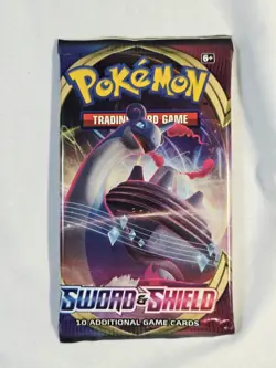 Pokemon TCG Sword and Shield Base Set Booster Pack Random Artwork NEW/SEALED - Image 5