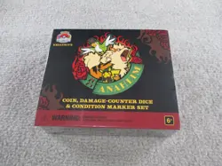 Pokemon Anaheim Coin Damage Counter Dice Condition Marker Set World Championship - Image 1