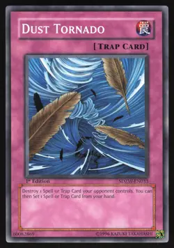 Dust Tornado - SDZW-EN033 - Common - 1st Edition Yugioh - Image 1