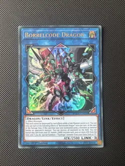 Borrelcode Dragon Yu-Gi-Oh! BODE-EN050 1st Ultra Rare - Image 1