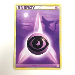 Moderately Played Espeon HGSS Psychic Energy (Non Holo) Pokemon Card - Image 1