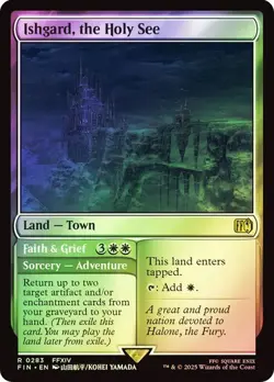 Ishgard, the Holy See FOIL - 0283 - Rare - Final Fantasy FIN MTG - Image 1