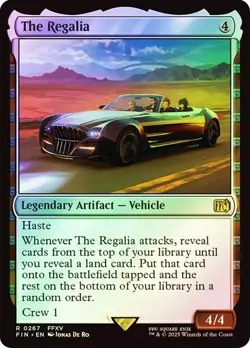 The Regalia FOIL - 0267 - Rare - Final Fantasy FIN MTG - Image 1