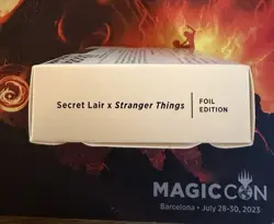 Stranger Things Secret Lair Foil - Sealed - Magic The Gathering Mtg - Image 2