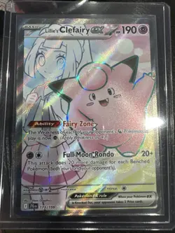 Lillie’s Clefairy EX 173/159 Ultra Rare Journey Together - Pokemon TCG - Image 1