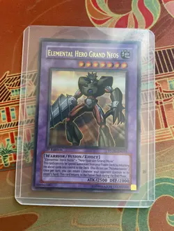 Yugioh - Elemental Hero Grand Neos STON-EN035 Ultra Rare 1st Edition - Image 1