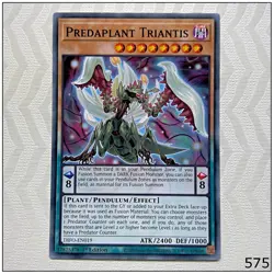 Predaplant Triantis - DIFO-EN019 - Common 1st Edition Yugioh - Image 1