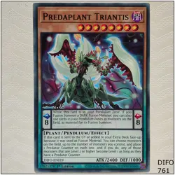 Predaplant Triantis - DIFO-EN019 - Common 1st Edition Yugioh - Image 1