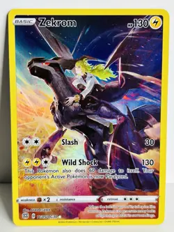 Zekrom TG05/TG30 | Brilliant Stars | Trainer Gallery Holo Rare Pokemon Card - Image 1