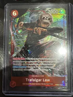 Trafalgar Law PRB02-002 Alternate Art Super Rare - One Piece Card The Best Vol.2 - Image 1