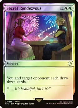 Secret Rendezvous 218 FOIL - 0218 - Uncommon - Final Fantasy FIC MTG - Image 1