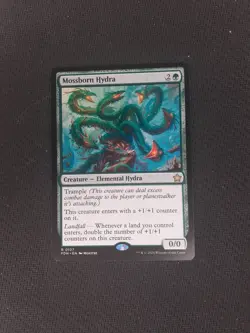 Mossborn Hydra / Magic MTG / Foundations - Rare - NM - Image 1