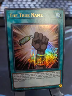 YuGiOh! The True Name MAMA-EN113 Pharaoh's Rare Ultra 1st Ed - Image 2