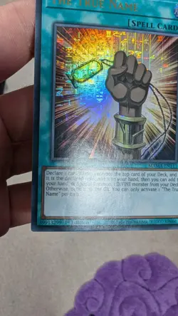 YuGiOh! The True Name MAMA-EN113 Pharaoh's Rare Ultra 1st Ed - Image 3