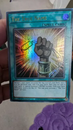 YuGiOh! The True Name MAMA-EN113 Pharaoh's Rare Ultra 1st Ed - Image 4