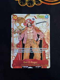 OP09-118 Gol D Roger (Alt Art SEC) ONE PIECE Card TCG NM English - Image 1