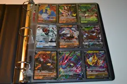 2020 2021 2022 2023 Pokemon binder collection lot 76 cards V VMax NICE 2017 GX - Image 3