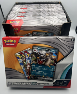 Pokemon Mabosstiff EX Collection Display Case (6 Boxes) Factory Sealed-18 Packs - Image 3