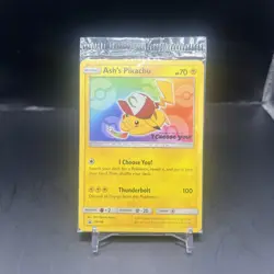 Ash's Pikachu Promo Card SM108 - I Choose You - Sealed New - Image 1