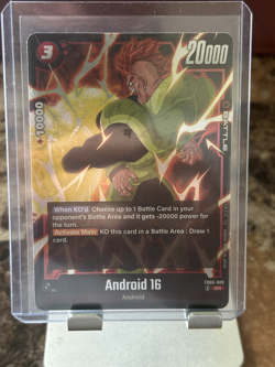 Android 16 FB06-009 Dragon ball Super Fusion World Set Trading Card - Image 1
