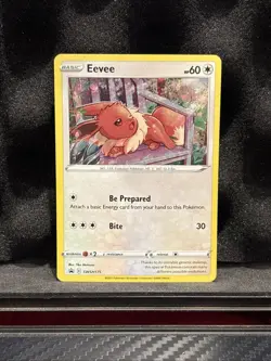 Eevee - SWSH175 - Pokemon Sword & Shield Promo Ultra Rare Holo Card MP - Image 1