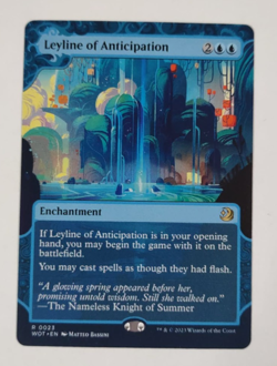 Leyline of Anticipation 0023 Wilds of Eldraine Magic The Gathering MTG Card LP - Image 1