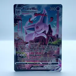 Pokemon TCG Karte Psiana VMAX Alternative Art Fusionsangriff 270/264 Deutsch NM - Image 1