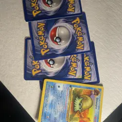 5 Omanyte Fossil #52/62 Pokemon Cards 1999 1st Edition Card Bundle - Image 3