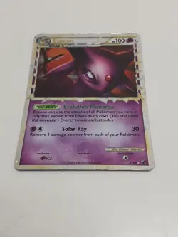 Espeon Prime 81/90 Undaunted Holo Rare Pokemon Card 2010 - Image 2