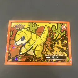 Sandshrew #27 - Cracked Ice Holo - Flash Edition Safari 2025 - Pokemon Card - Image 1