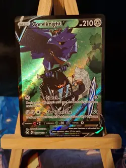 Corviknight V TG18/TG30 - Pokemon TCG Silver Tempest - English LP/MP - Image 1