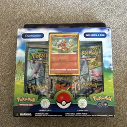 Pokemon TCG - Pokemon Go: Pin Collection Box - Charmander (Brand New) - Image 1