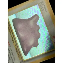 1999 Pokemon TCG Ditto Fossil Unlimited Holo 3/62 HP - Image 5
